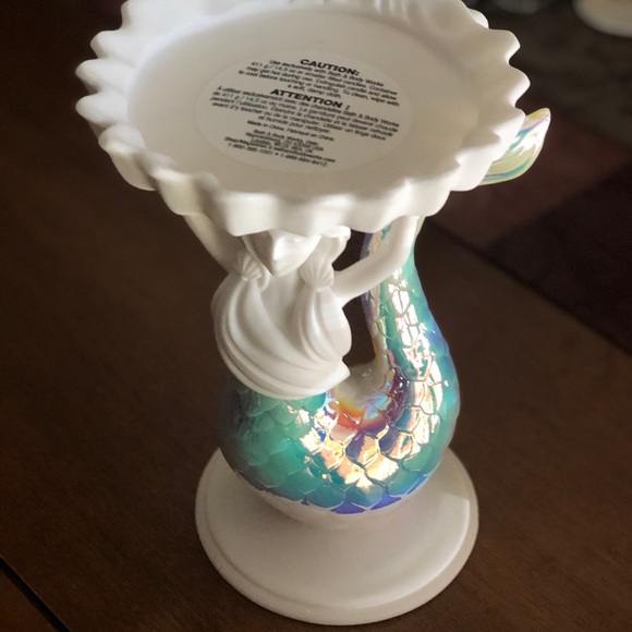 Iridescent Mermaid Candle Holder Bath and Body - Picture 5 of 6